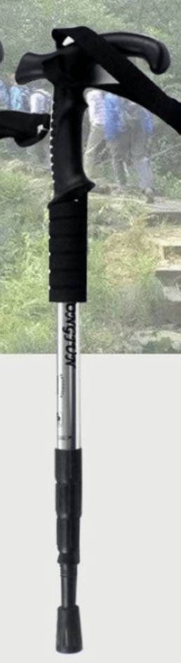 杖 登山の杖 多機能アウトドア軽量伸縮杖