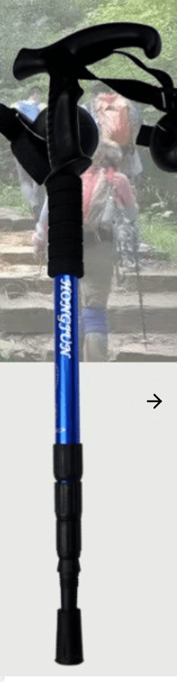 杖 登山の杖 多機能アウトドア軽量伸縮杖