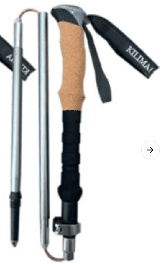 杖 高強度五節折りたたみ登山杖