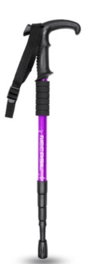 杖 弾簧減震伸縮登山杖