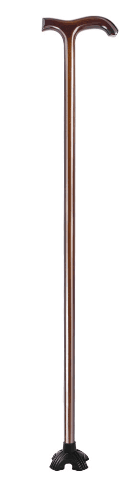 杖 一体成型天然木グリップ杖