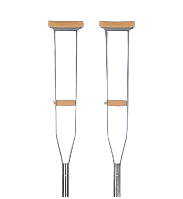 杖 軽量アルミ合金脇支え松葉杖