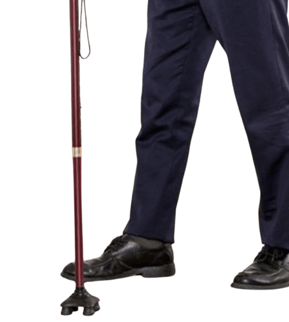 杖 人体工学設計回転底座付き高耐荷重松葉杖