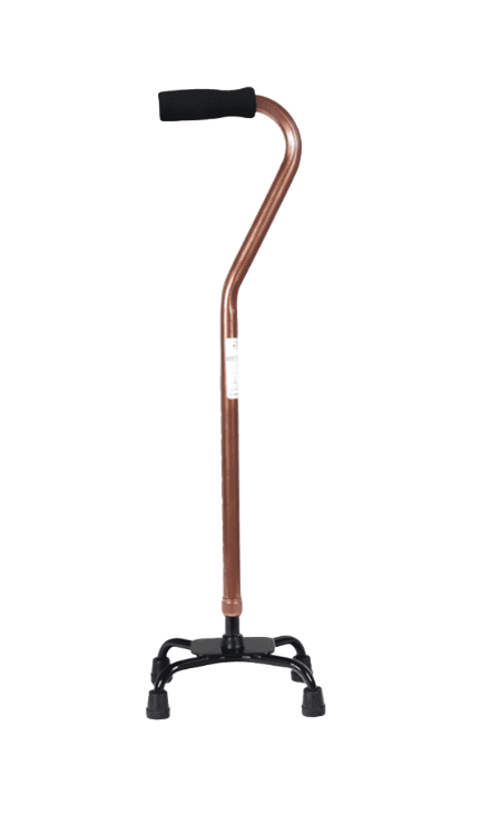 杖 高度調節機能付き四脚支持型歩行補助松葉杖