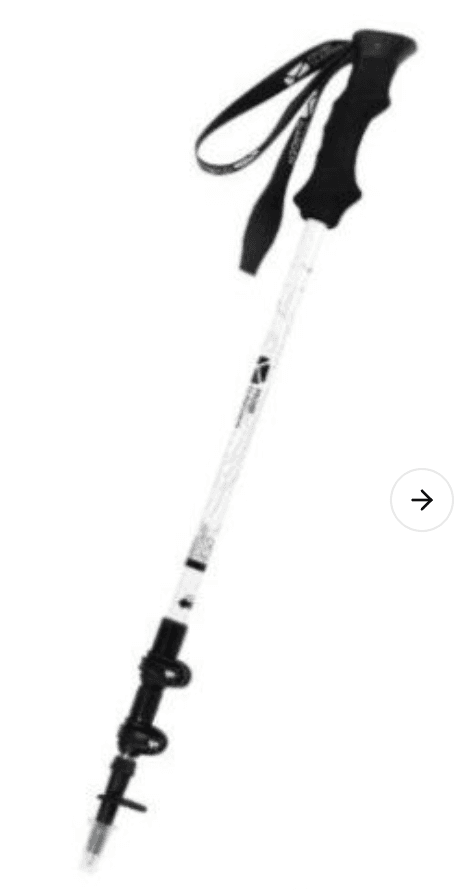 杖 超軽量折りたたみ式登山杖二本組