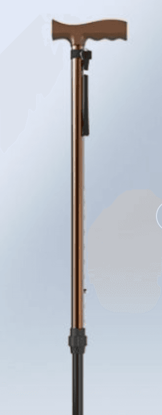 杖 歩行補助 四点支持 調節可能 軽量 松葉杖