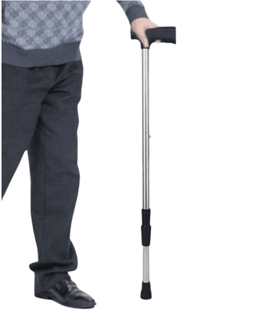 杖 軽量アルミ合金 十段階調節可 松葉杖
