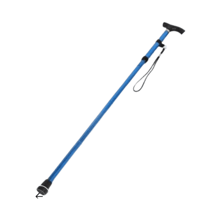 杖 軽量 折りたたみ 長さ調整可 ウォーキングの杖