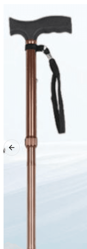 伸縮式高度調節可能折りたたみ松葉杖