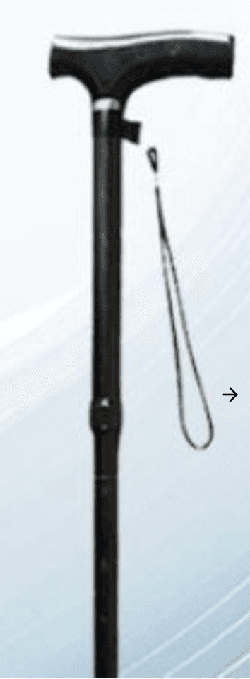 伸縮式高度調節可能折りたたみ松葉杖