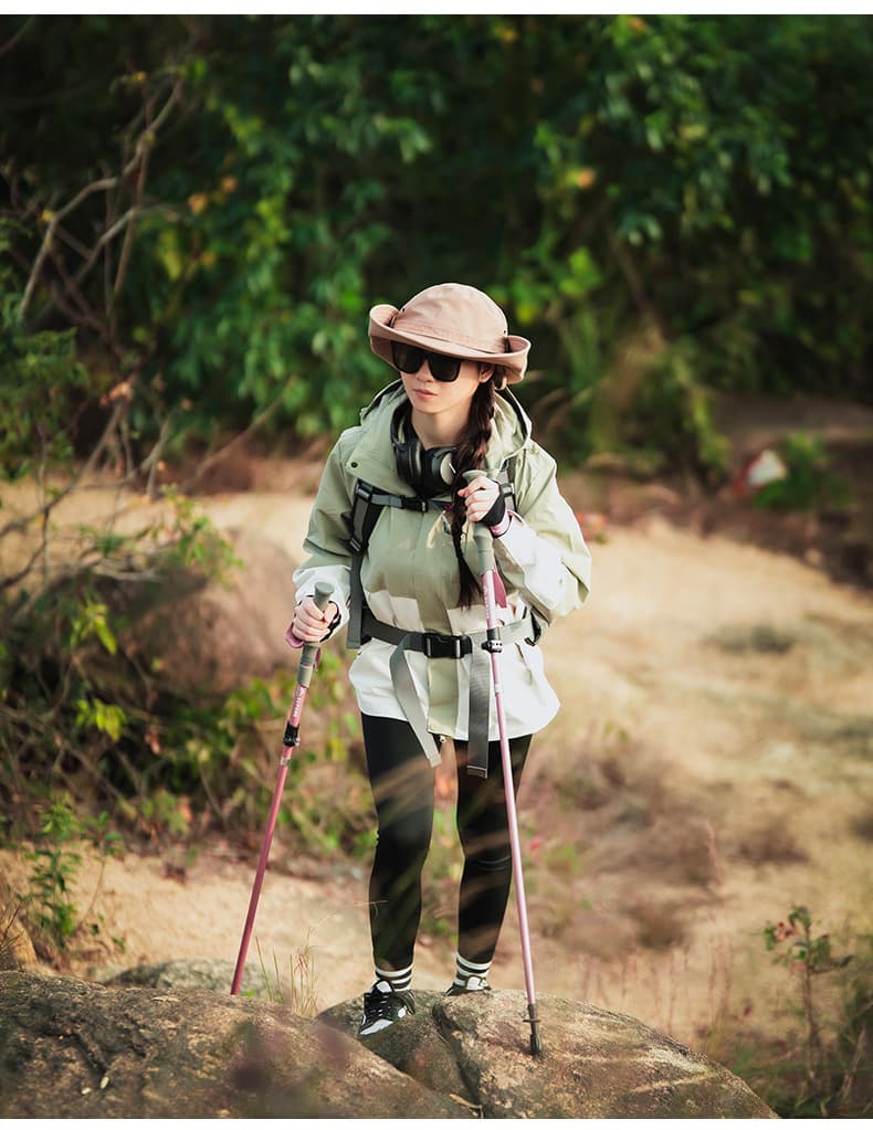 杖 ストラップ付き快適グリップ軽量杖