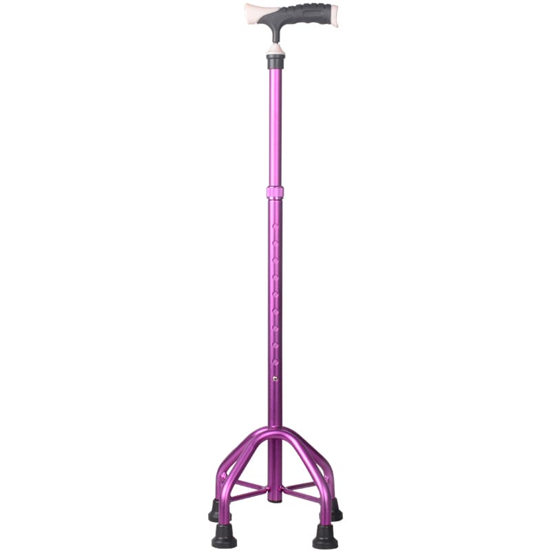 杖 四点支持式高さ調整可能ウォーキング補助杖