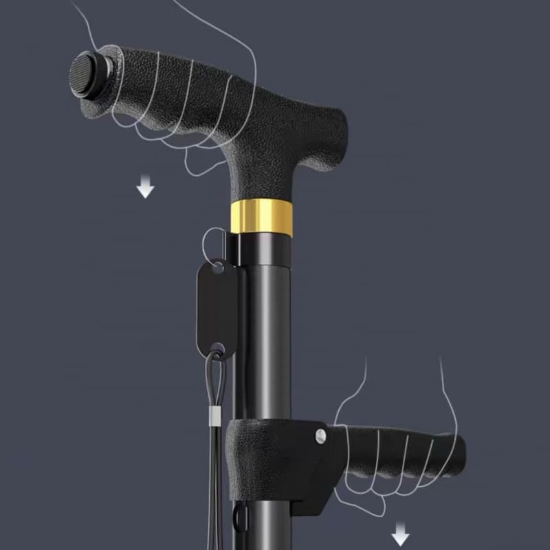 杖 人間工学設計 高耐久ウォーキング杖