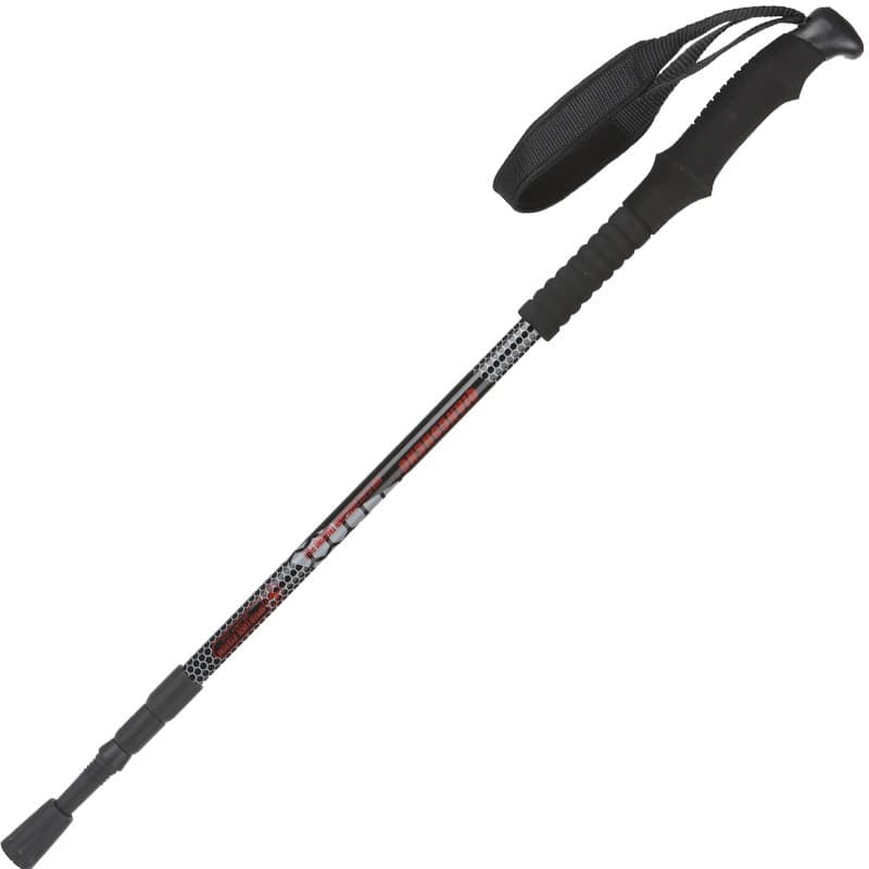 杖　軽量アルミ製ウォーキングの杖 三段伸縮登山杖二本組