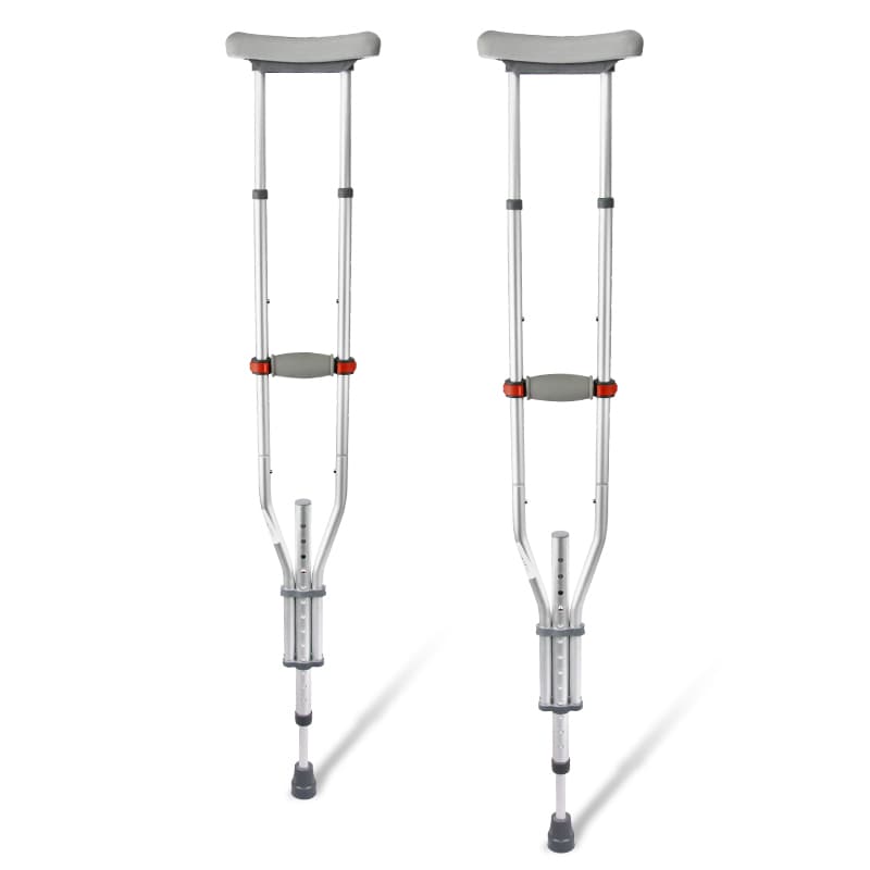 杖 松葉杖 調節可能な高強度軽量松葉杖