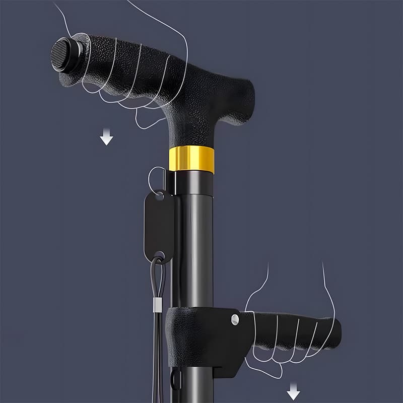 杖 多機能安心ウォーキング支援杖