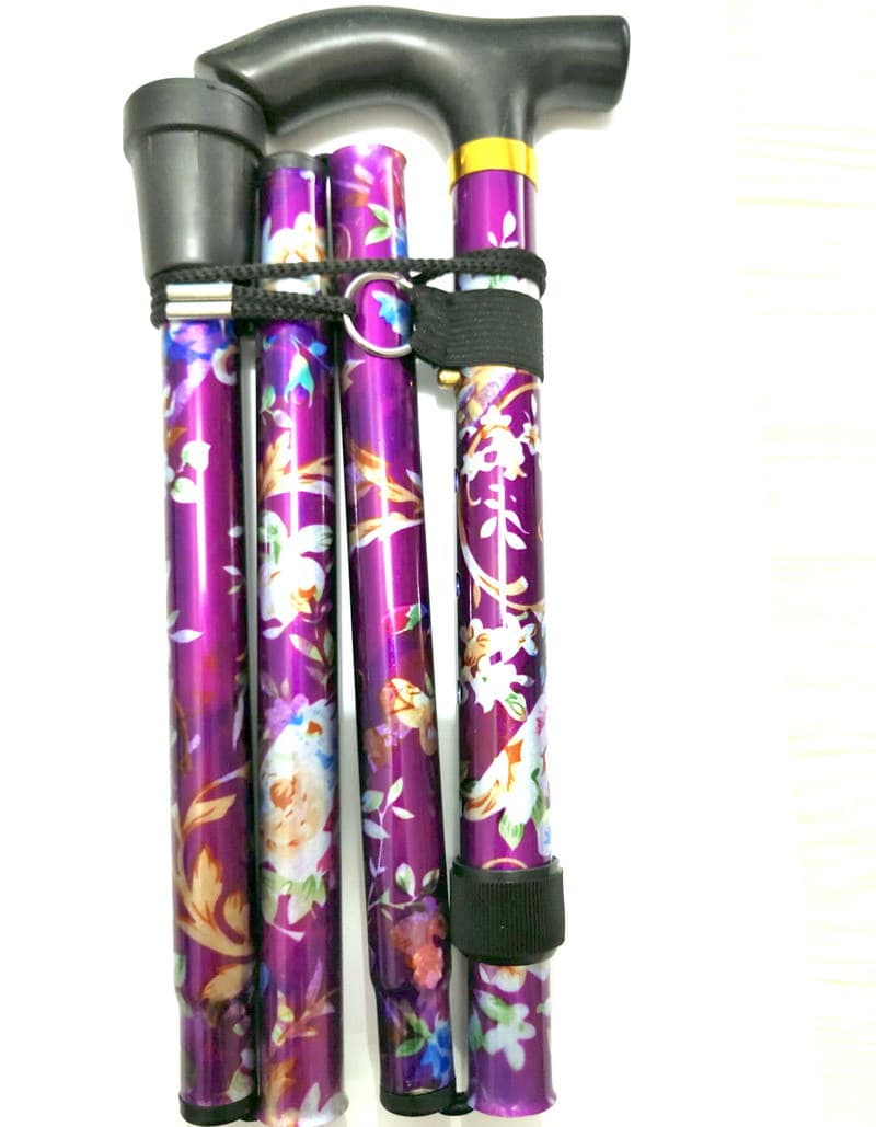杖 華やか折りたたみ式ウォーキング杖