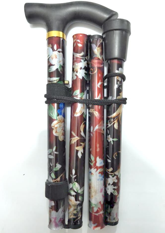 杖 華やか折りたたみ式ウォーキング杖
