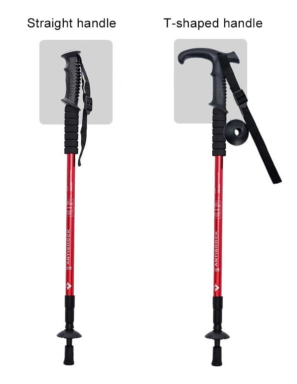 杖 軽量伸縮アルミトレッキングステッキ