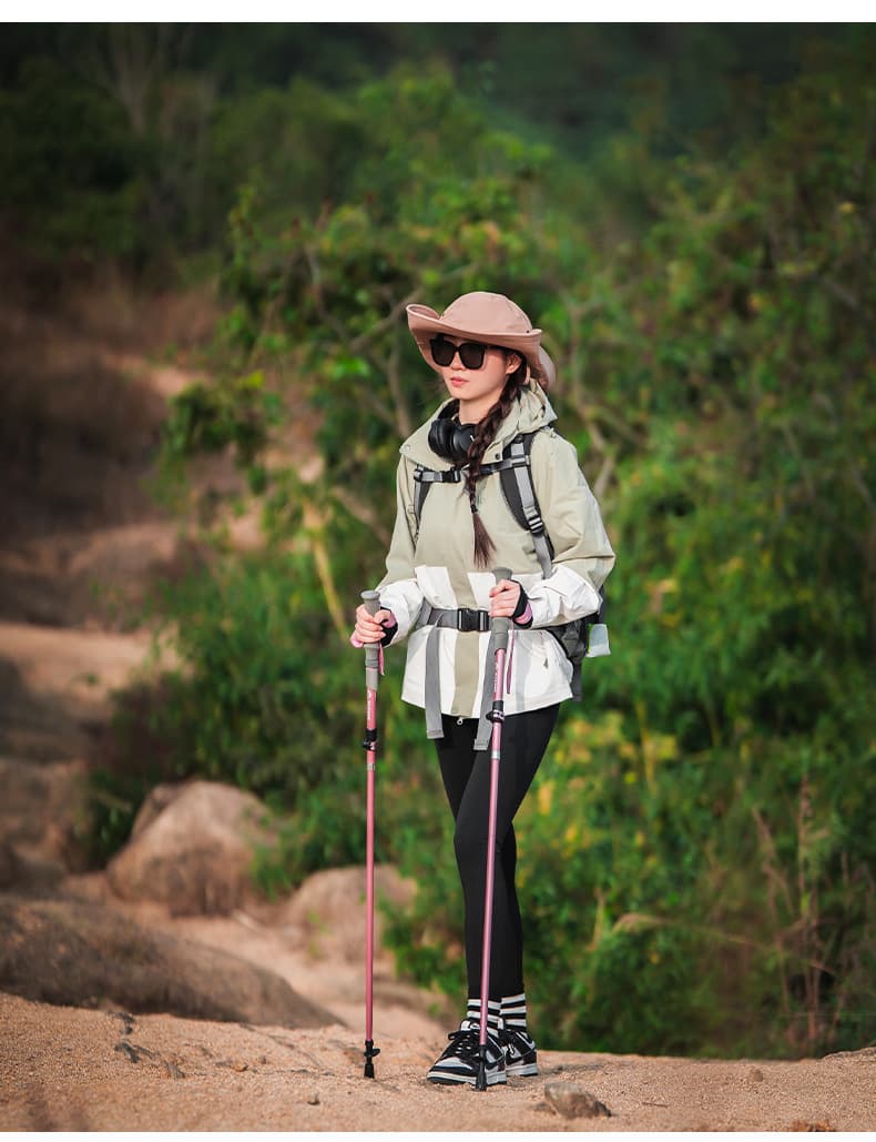 杖 ストラップ付き快適グリップ軽量杖