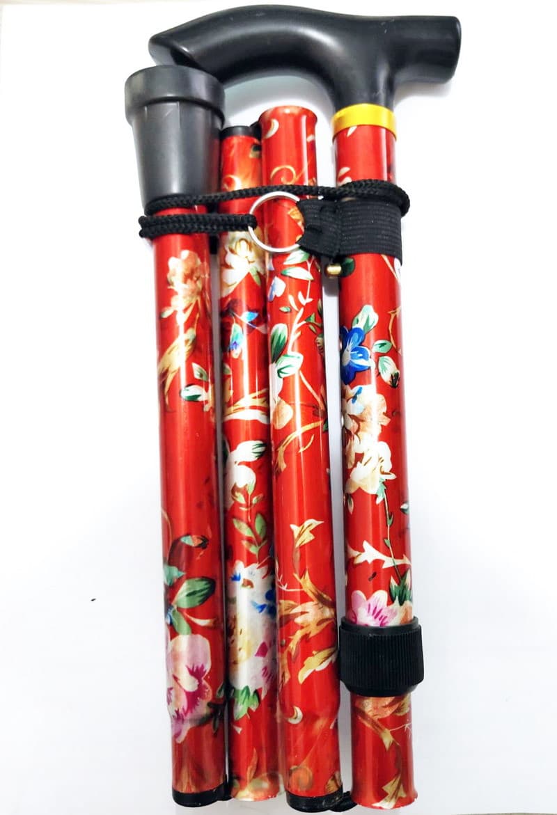 杖 華やか折りたたみ式ウォーキング杖