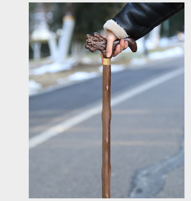 杖 ウォーキングの杖 伝統工芸 天然木握り杖