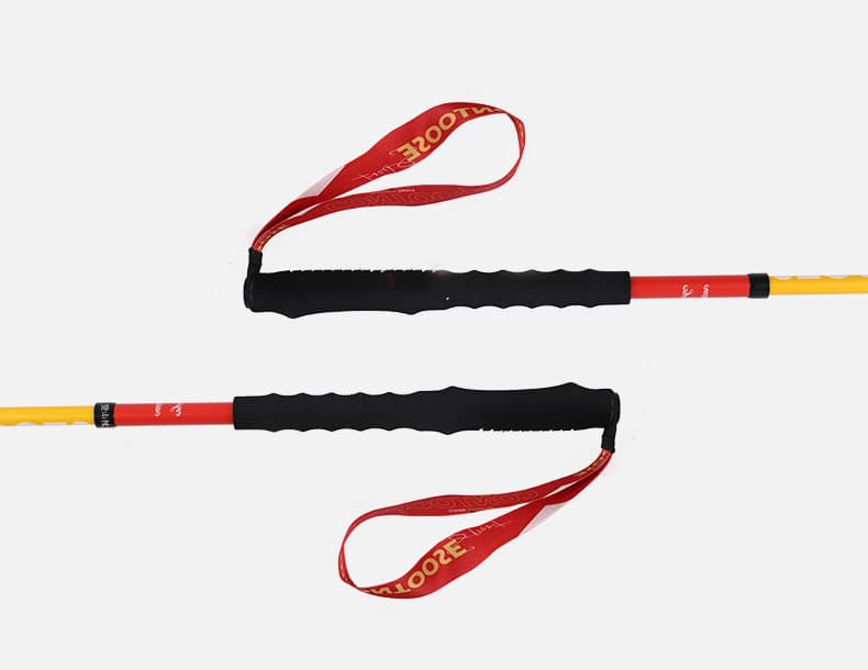 杖 炭素繊維製軽量折りたたみ登山用ウォーキング杖