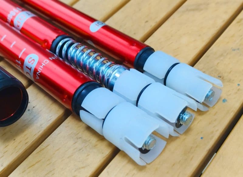 杖 登山の杖 衝撃吸収式多機能トレッキング杖