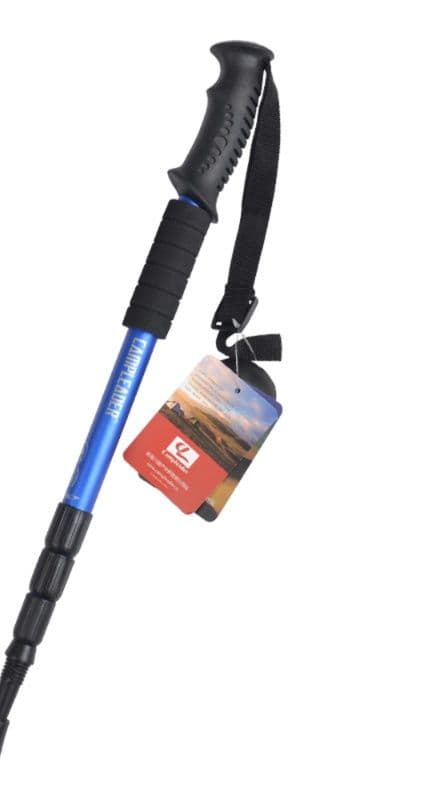 杖 登山の杖 衝撃吸収式多機能トレッキング杖